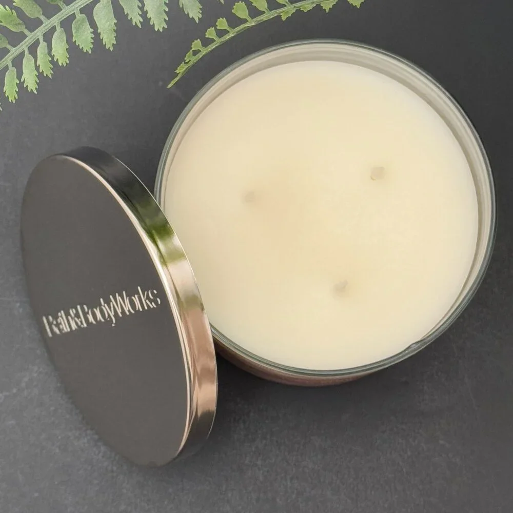 BBW Pistachio + Toasted Vanilla Bath & Body Works 3 Wick Candle